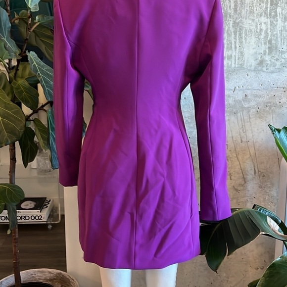 The Attico Blazer Dress Violet - Picture 6 of 8